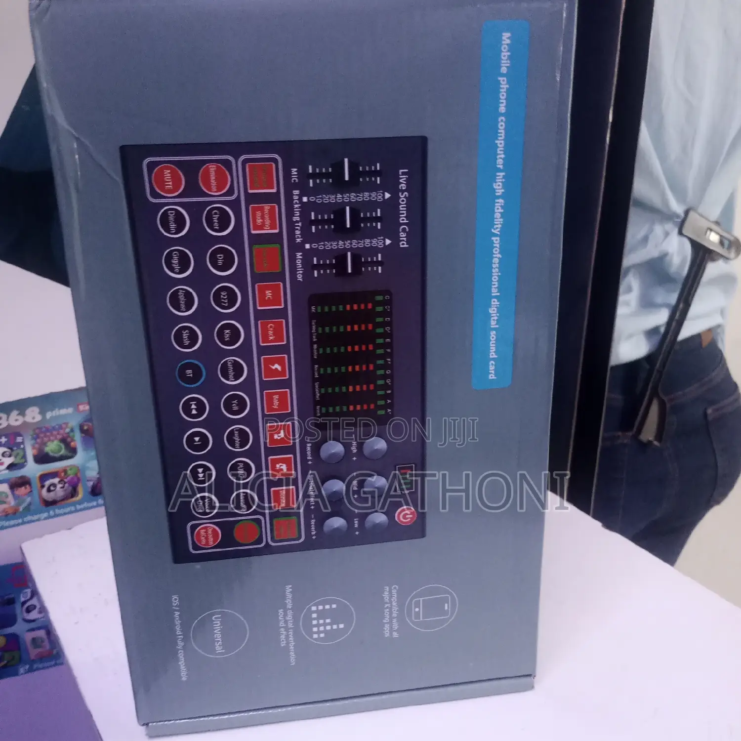 Live Sound Card for Phones and Computers