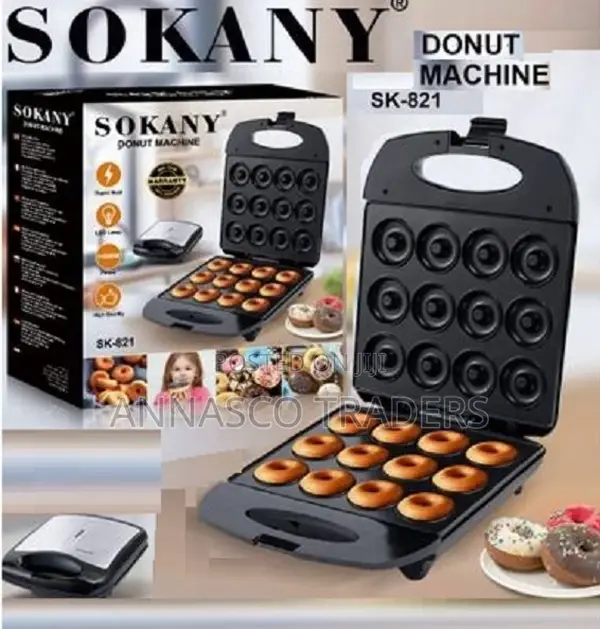 QUALITY Sokany 12 Slots Donut/ Doughnuts Maker