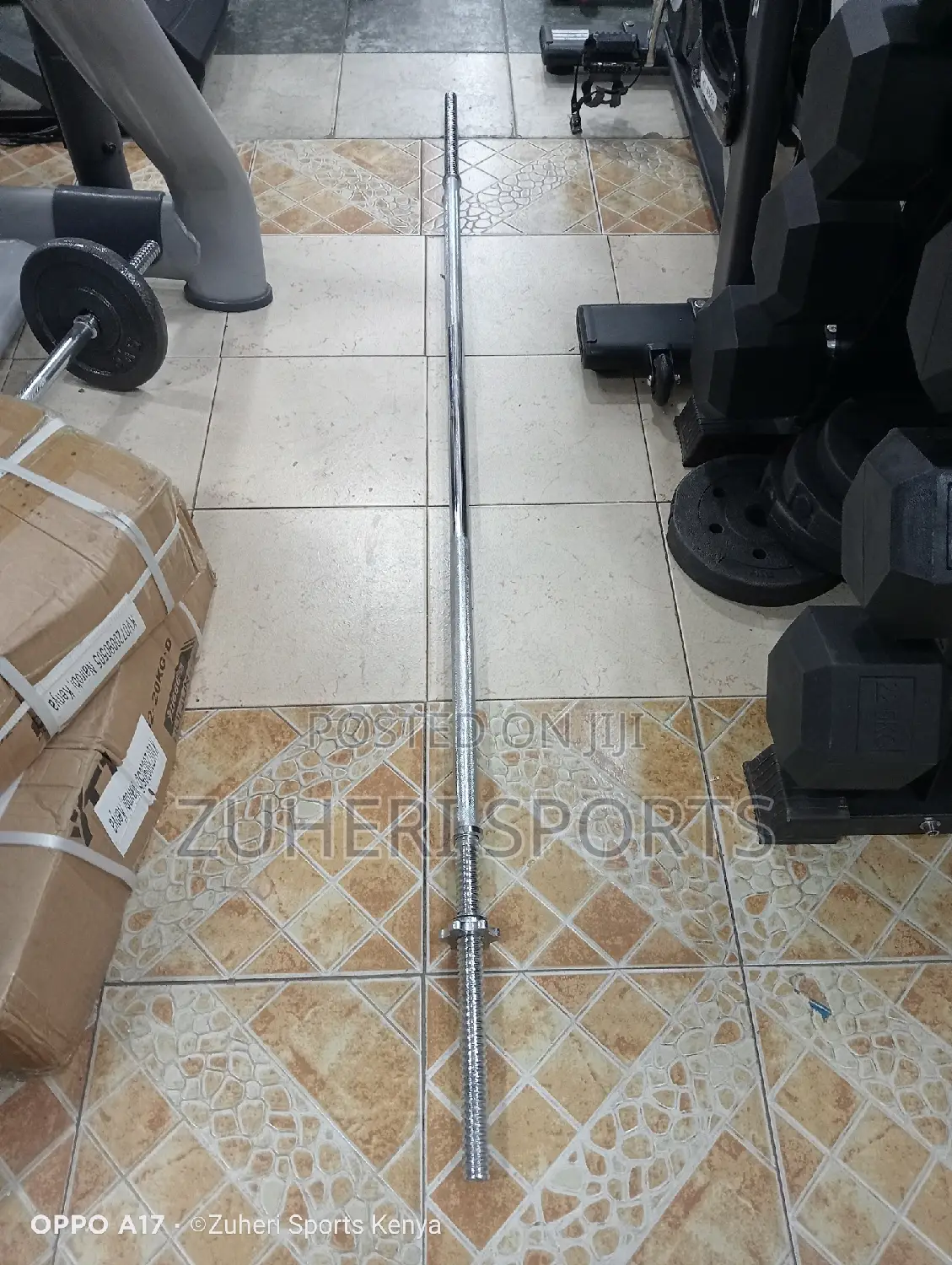 1.8m Standard Barbell for Squats, Deadlifts, Powerlifting