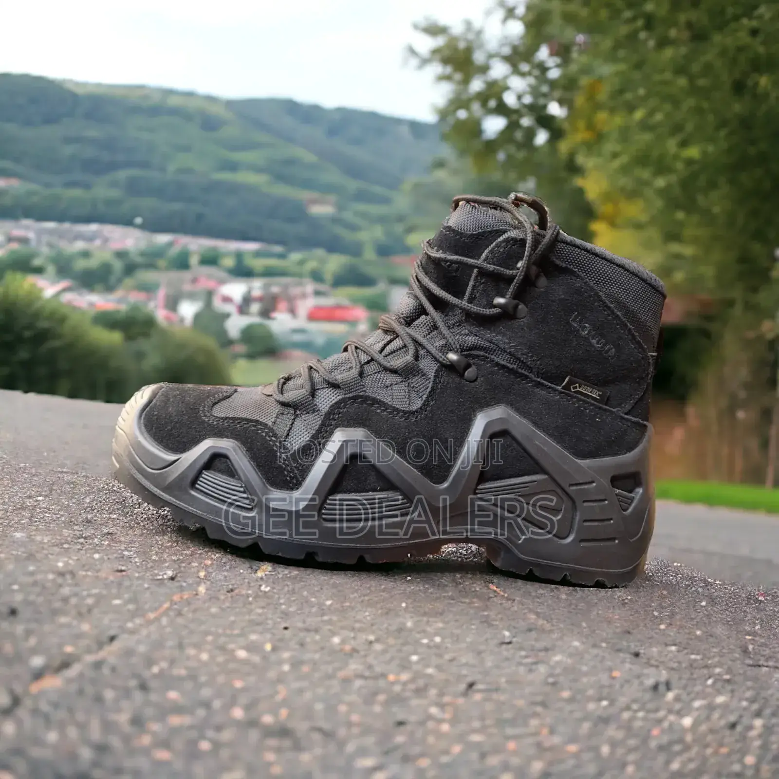 Black Lowa Boots >Lowa Tactical Military Boots/Hiking Boots