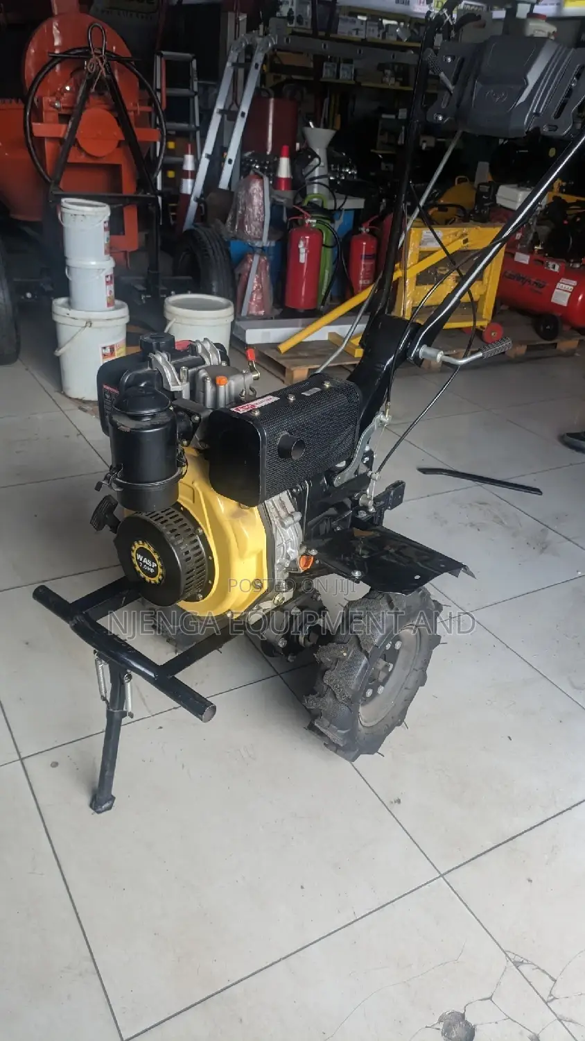Key Start Diesel Tiller 7hp