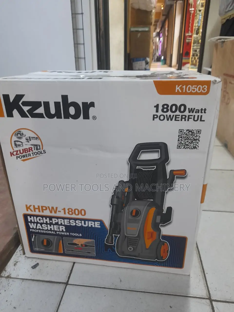 Kzubr High Pressure Washer 1800watts