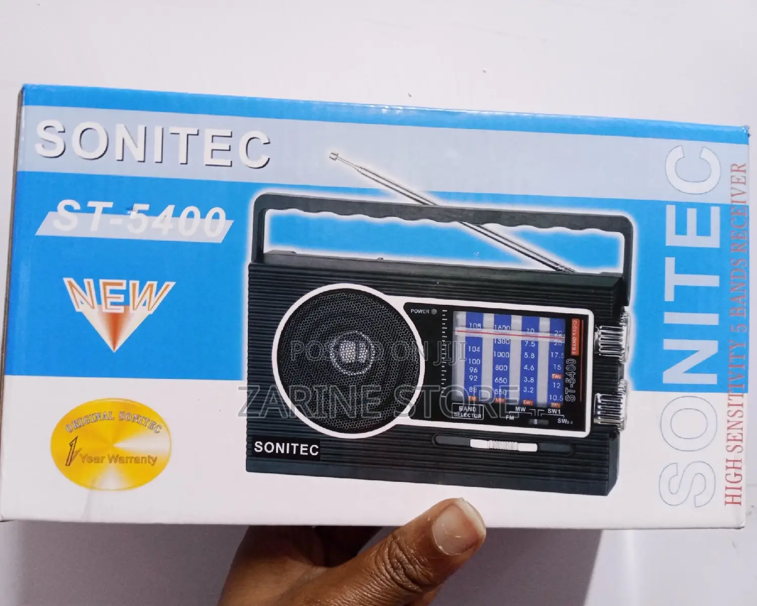 Sonitec Portable Radio Speaker ST-5400