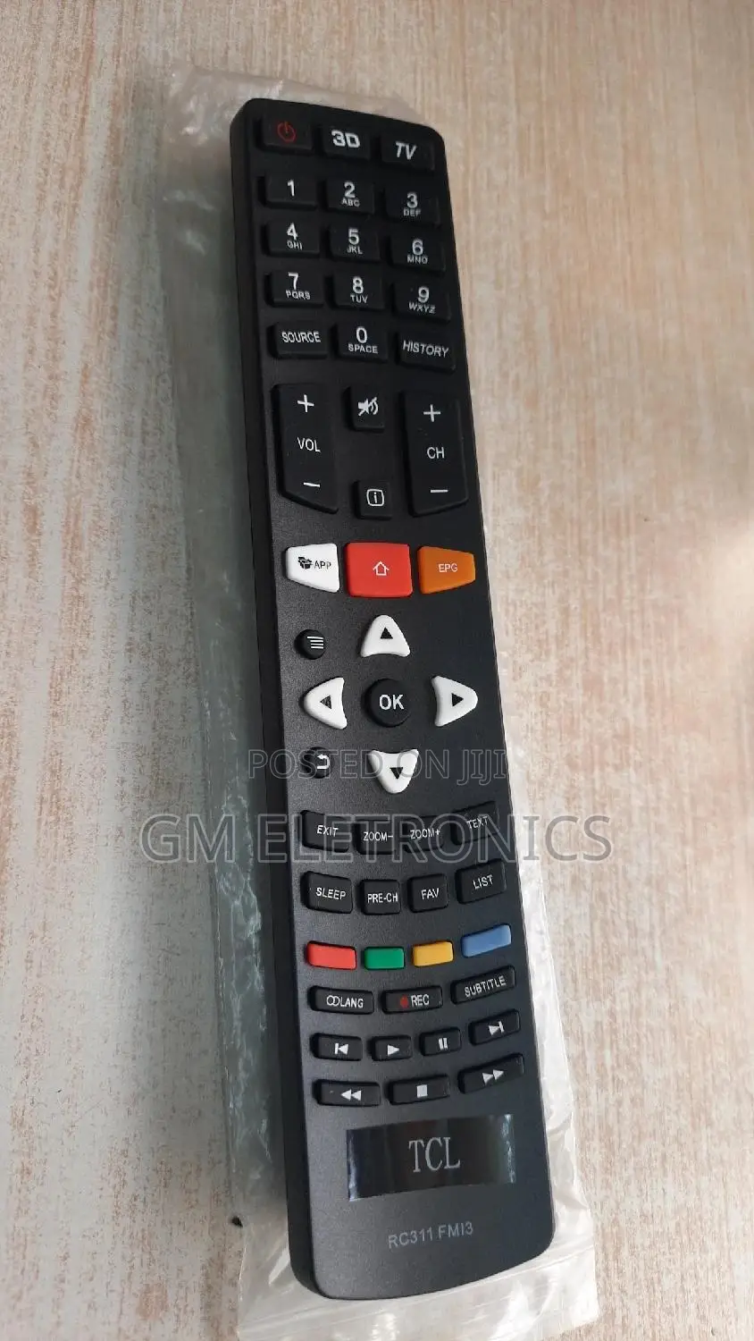 TCL Replacement Remote Control for TCL 32D2910AS TV.