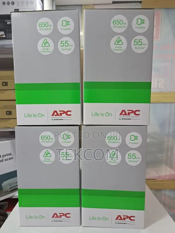 Apc 650va Backup Ups 375w