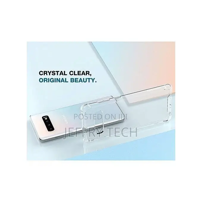 Samsung S10 Plus Transparent Case and Full Sreen Protector