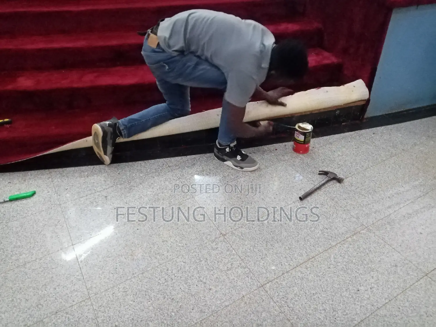 Church Wall to Wall Carpet Fitting