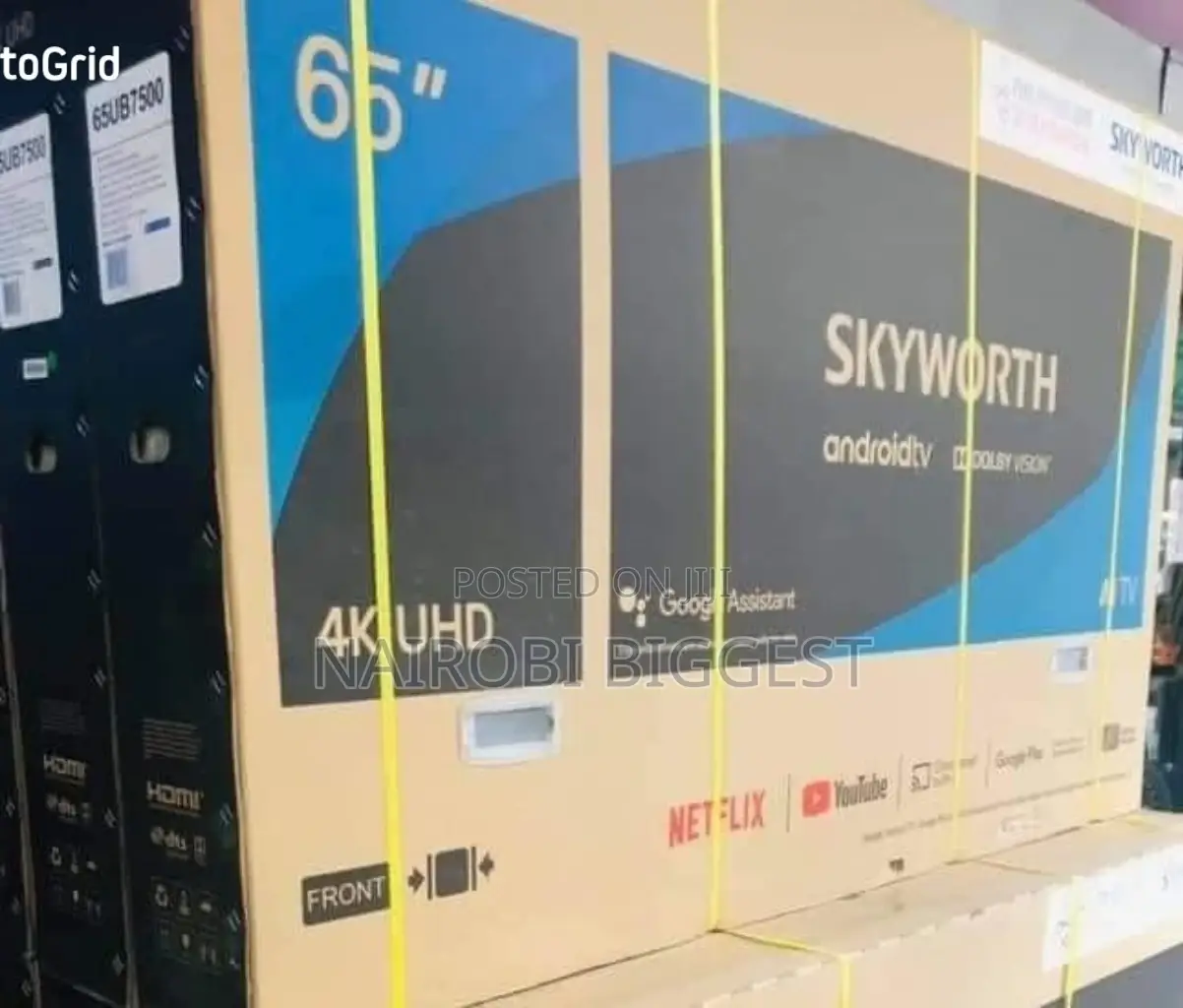 Skyworth 65" Uhd Smart Frameless Television