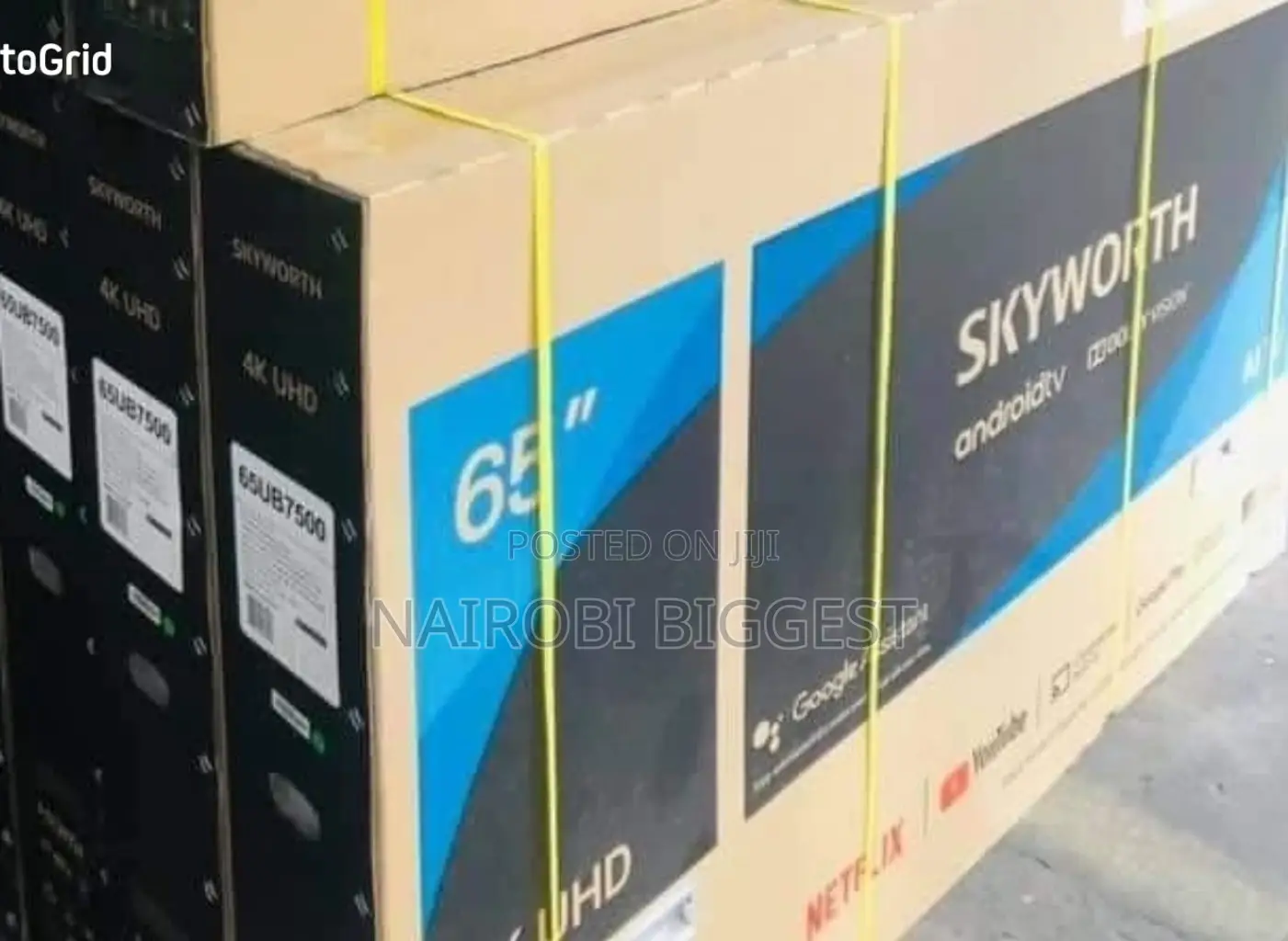 Skyworth 65" Uhd Smart Frameless Television