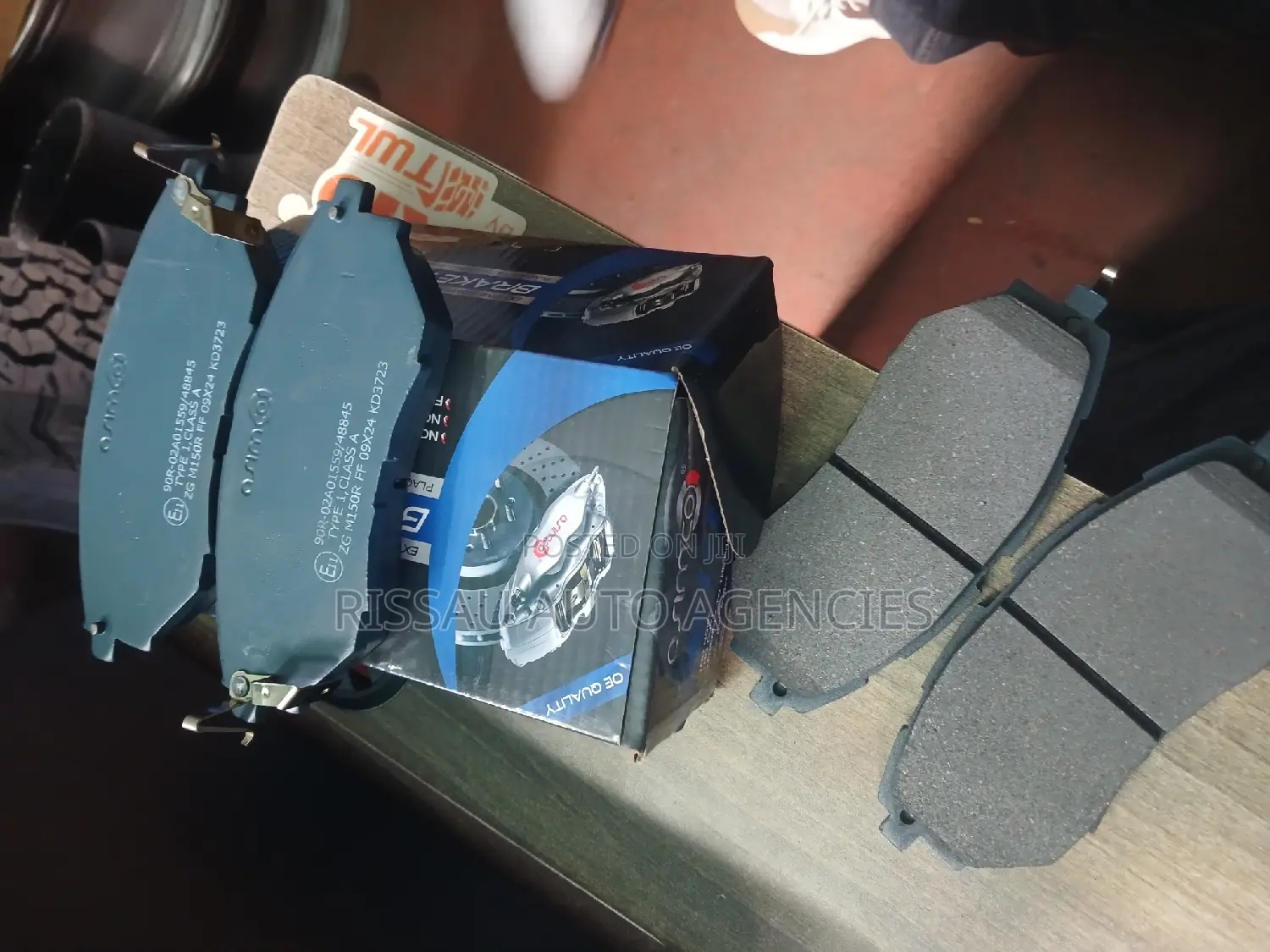 Subaru Br9/Forester Asimco Genuine Front Brake Pad.