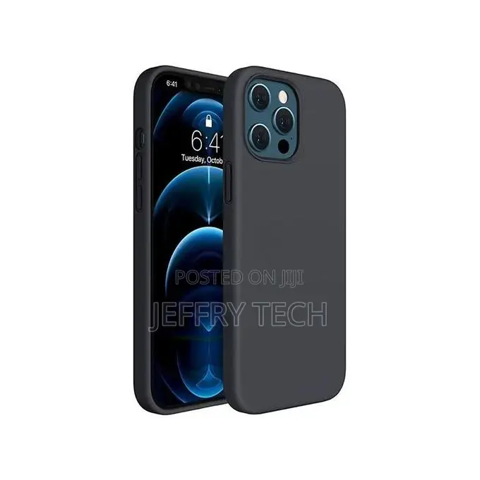 Silicone Back Cover for iPhone 12 Pro Max