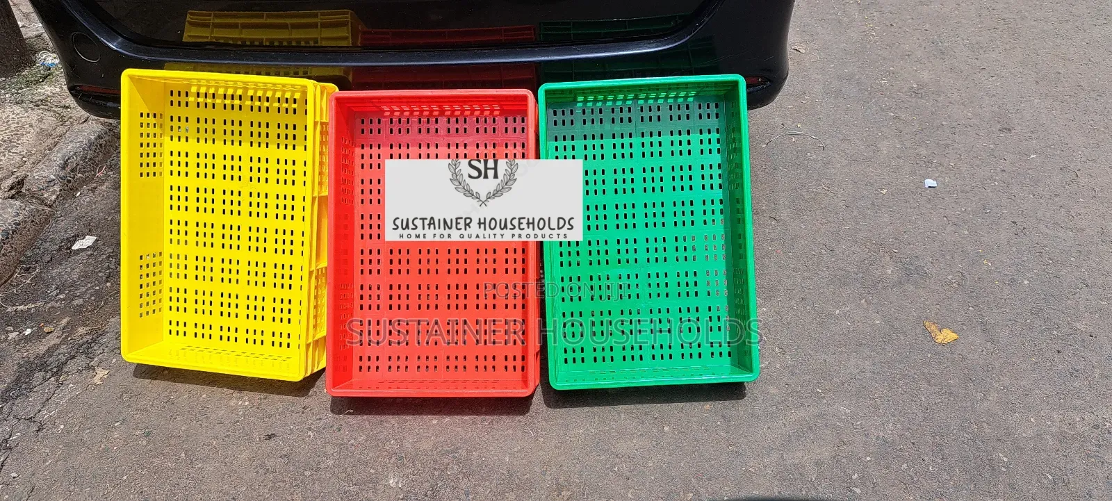 Grocery Crates, for Farm Use