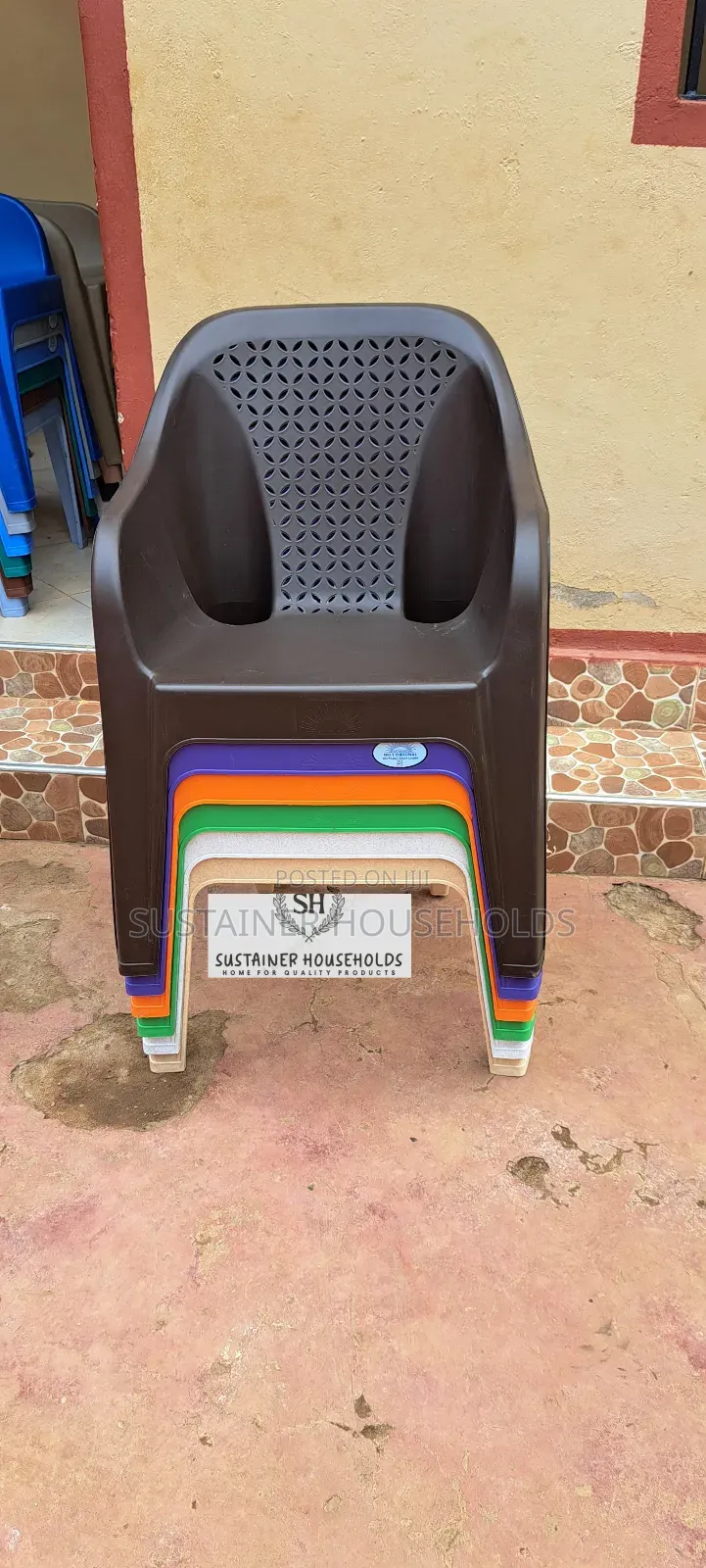 Different Colours Plastic Chairs Available Now