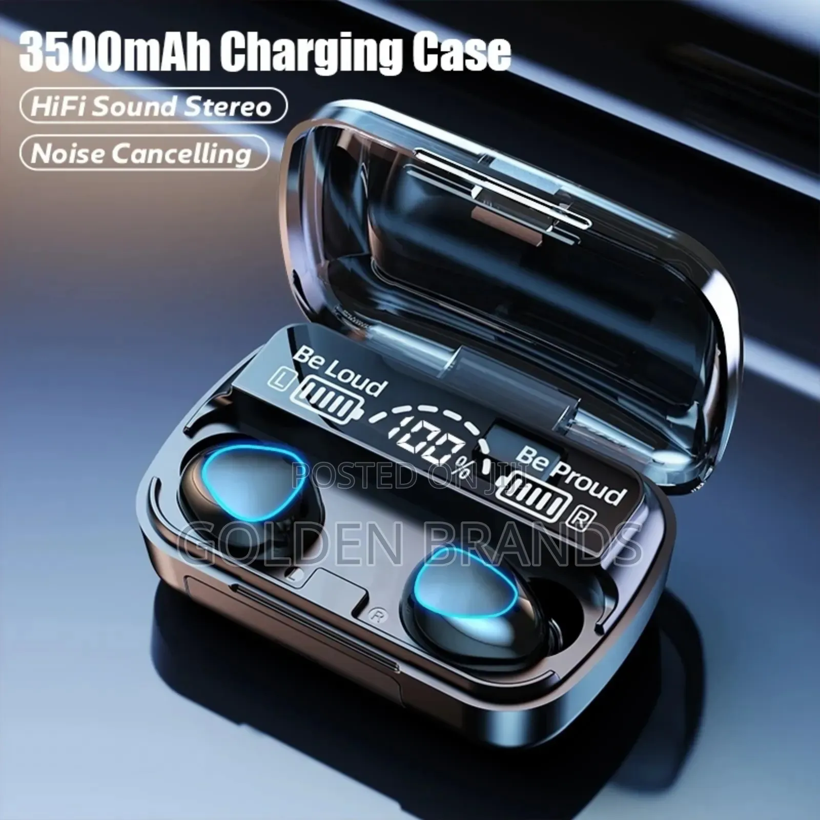 Bluetooth M10 Earphones 3500mah Charging Box Wireless