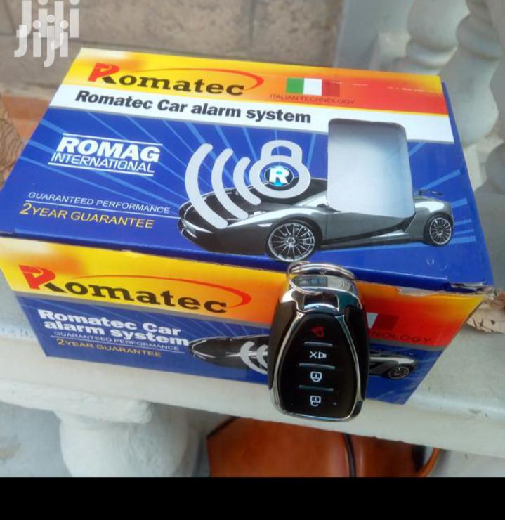 Brand New Romatec Car Alarm With Cut Off, Free Installation.