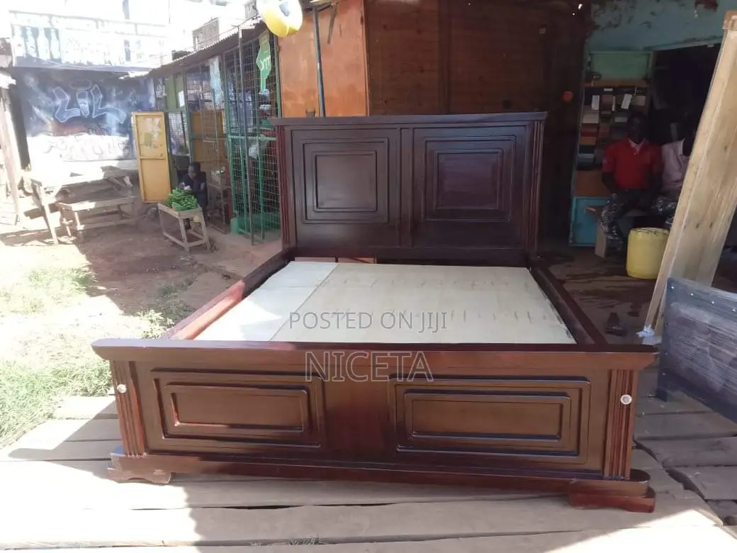 Hardwood Bed 5by6