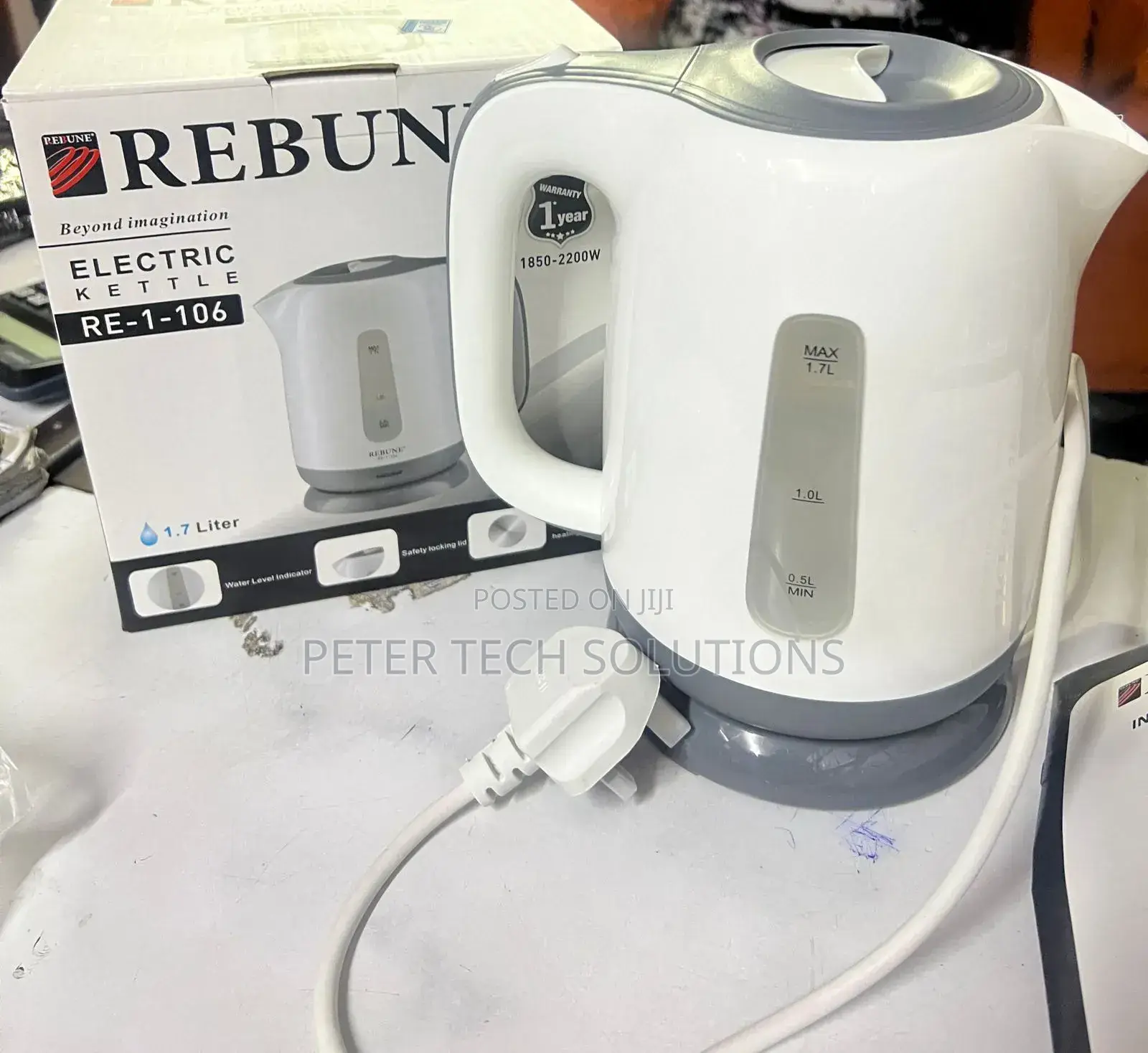 Kettle Rebune 1.7 LTRS