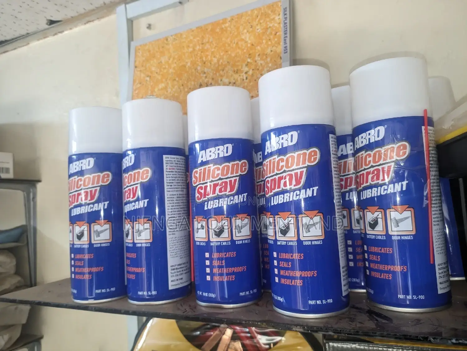 Abro Silicon Spray Lubricant