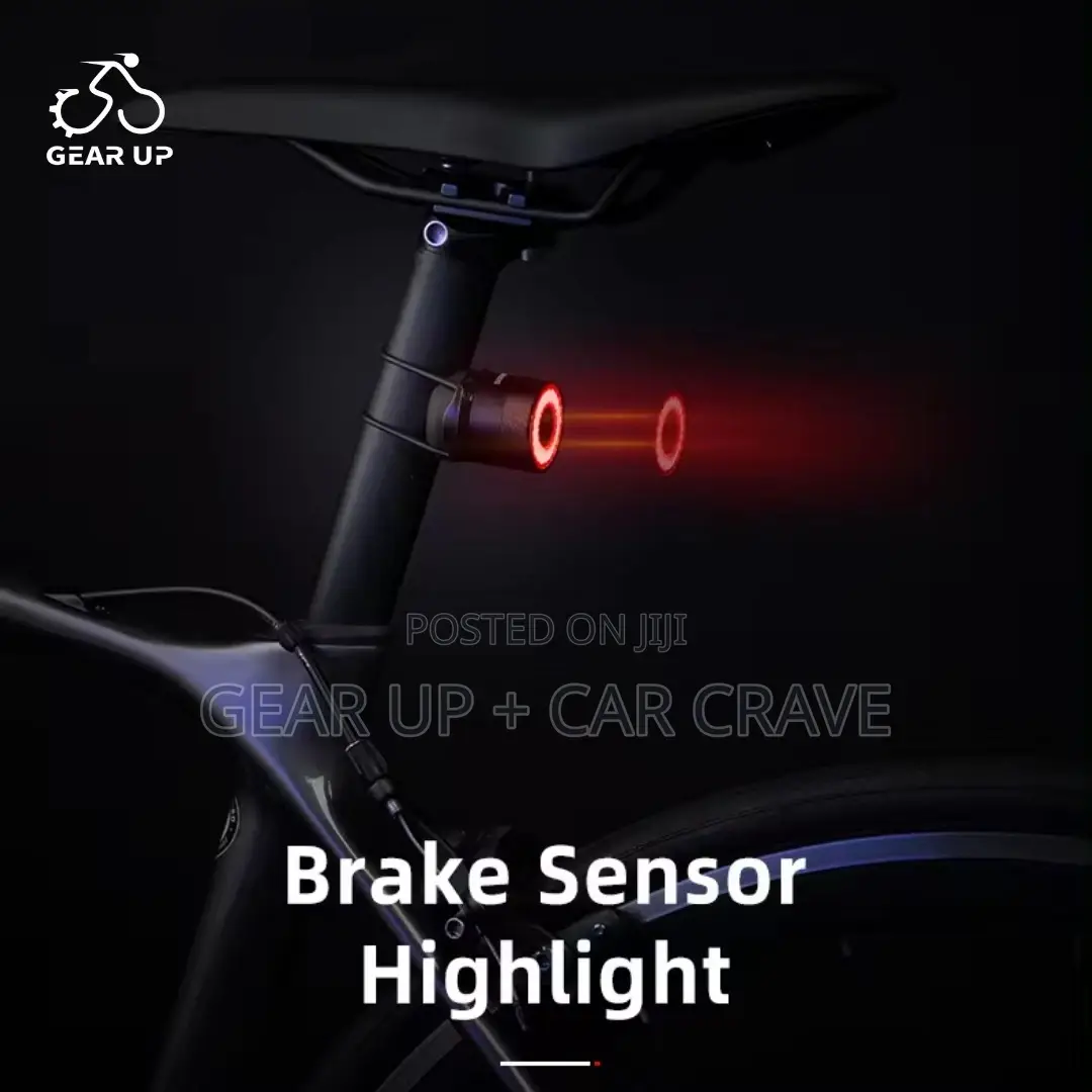 Rockbros Smart Brake Sensor Rear Bicycle Cycling Light