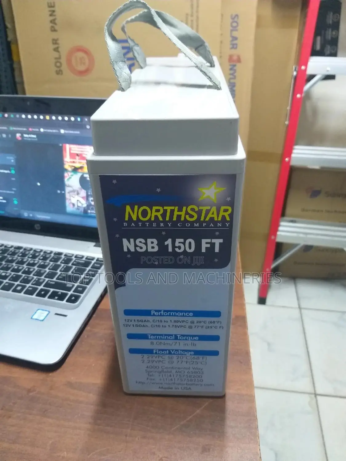 Northstar Nsb150ft 12v150ah Slim Solar Battery
