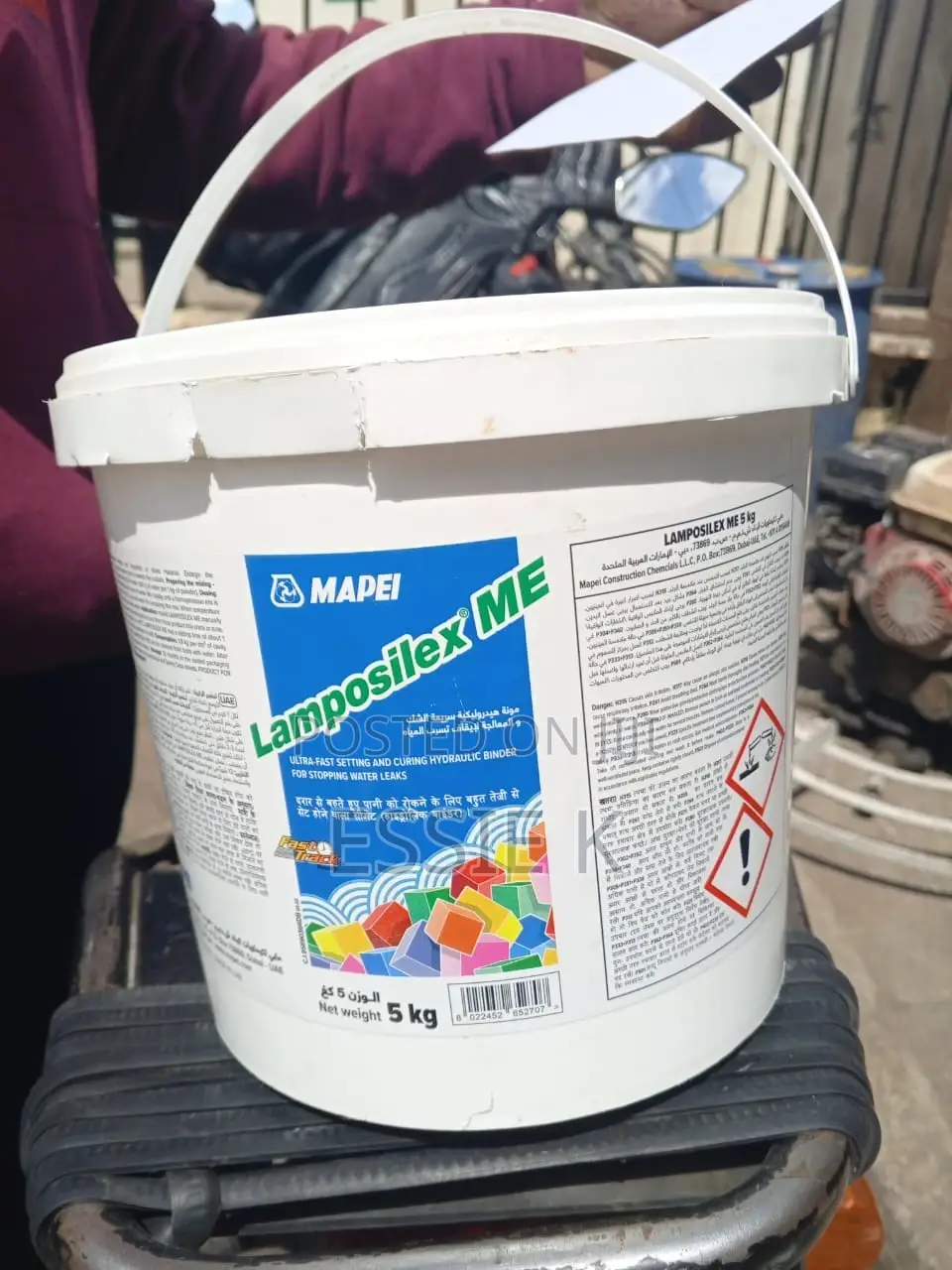 Ultrafast Setting Mapei Lamposilex
