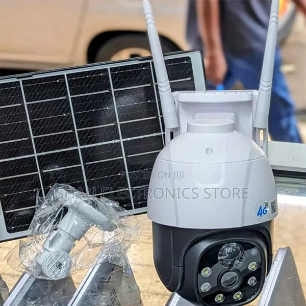 Solar Power Camera 4g Sim Card Slot Outdoor/Indoor CCTV #