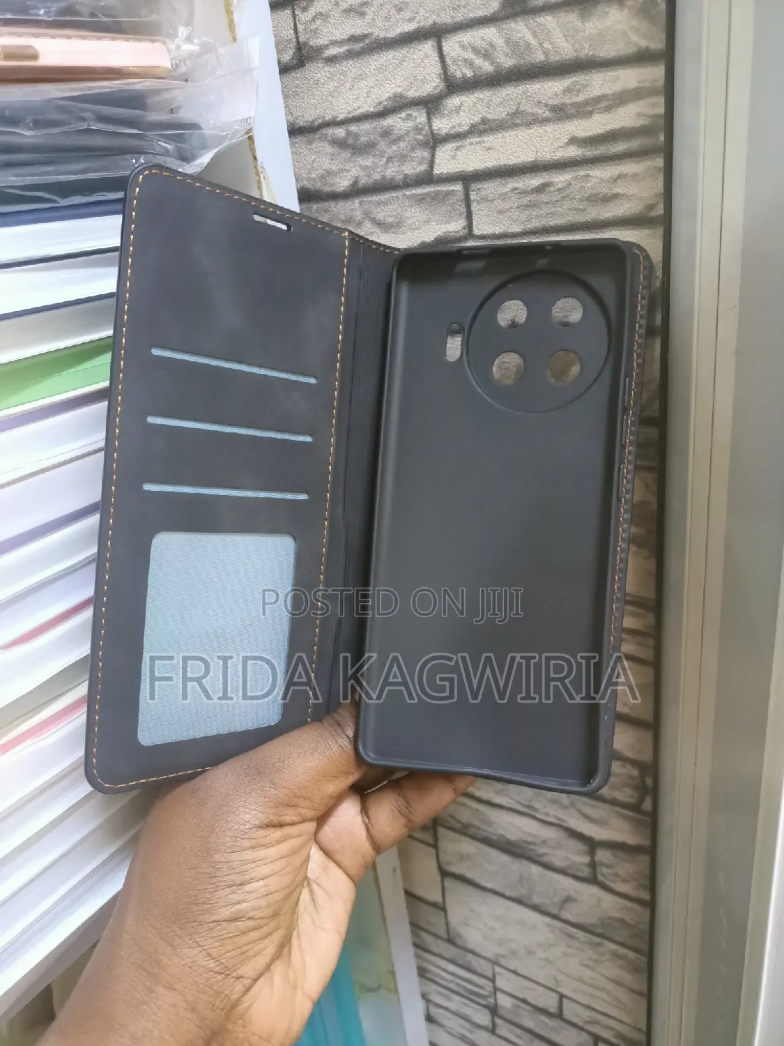 Leather Flip Case For Tecno Spark 20 Pro Plus