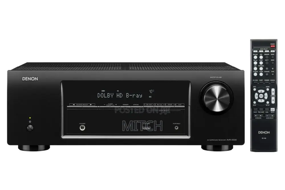 Denon Avr-X500 Av Surround Receiver