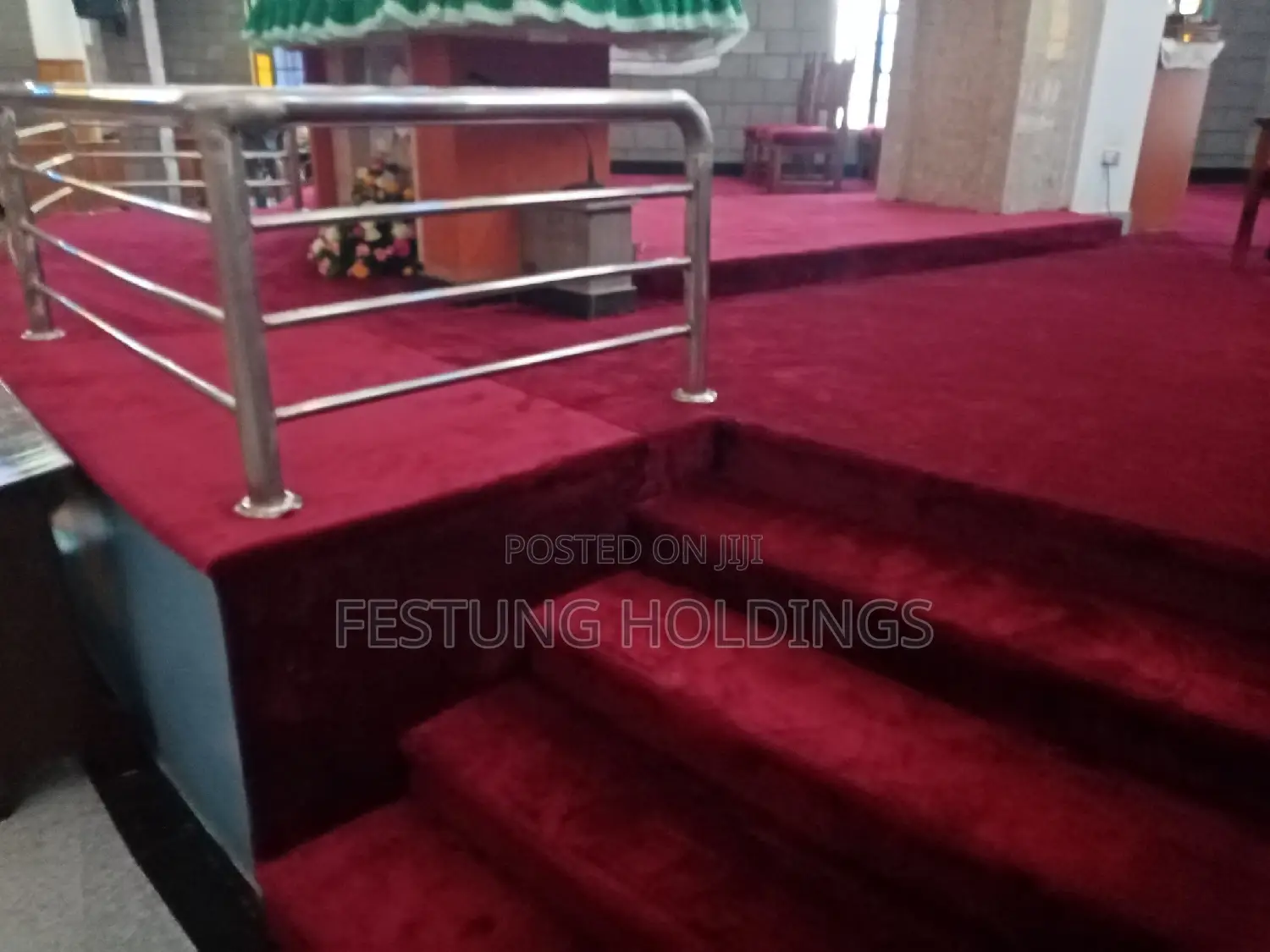 Interior Design Works and Carpet Fitting