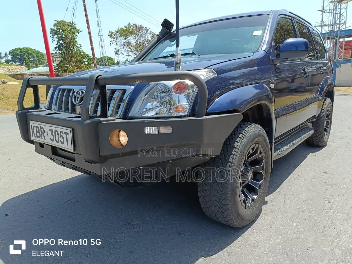 Toyota Land Cruiser Prado 2007 Gray