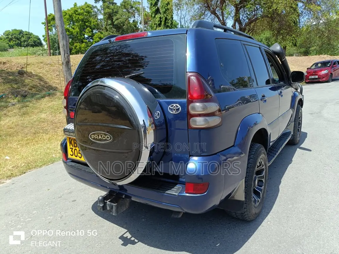 Toyota Land Cruiser Prado 2007 Gray