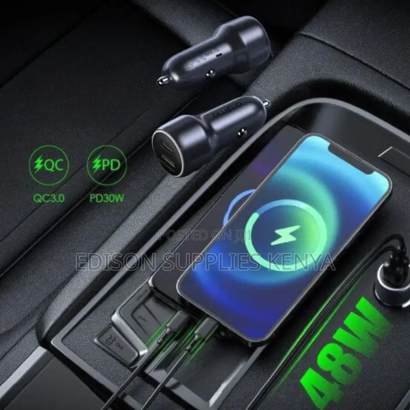 Car Phone Charger Oraimo 48W Fast Charging Car Charger