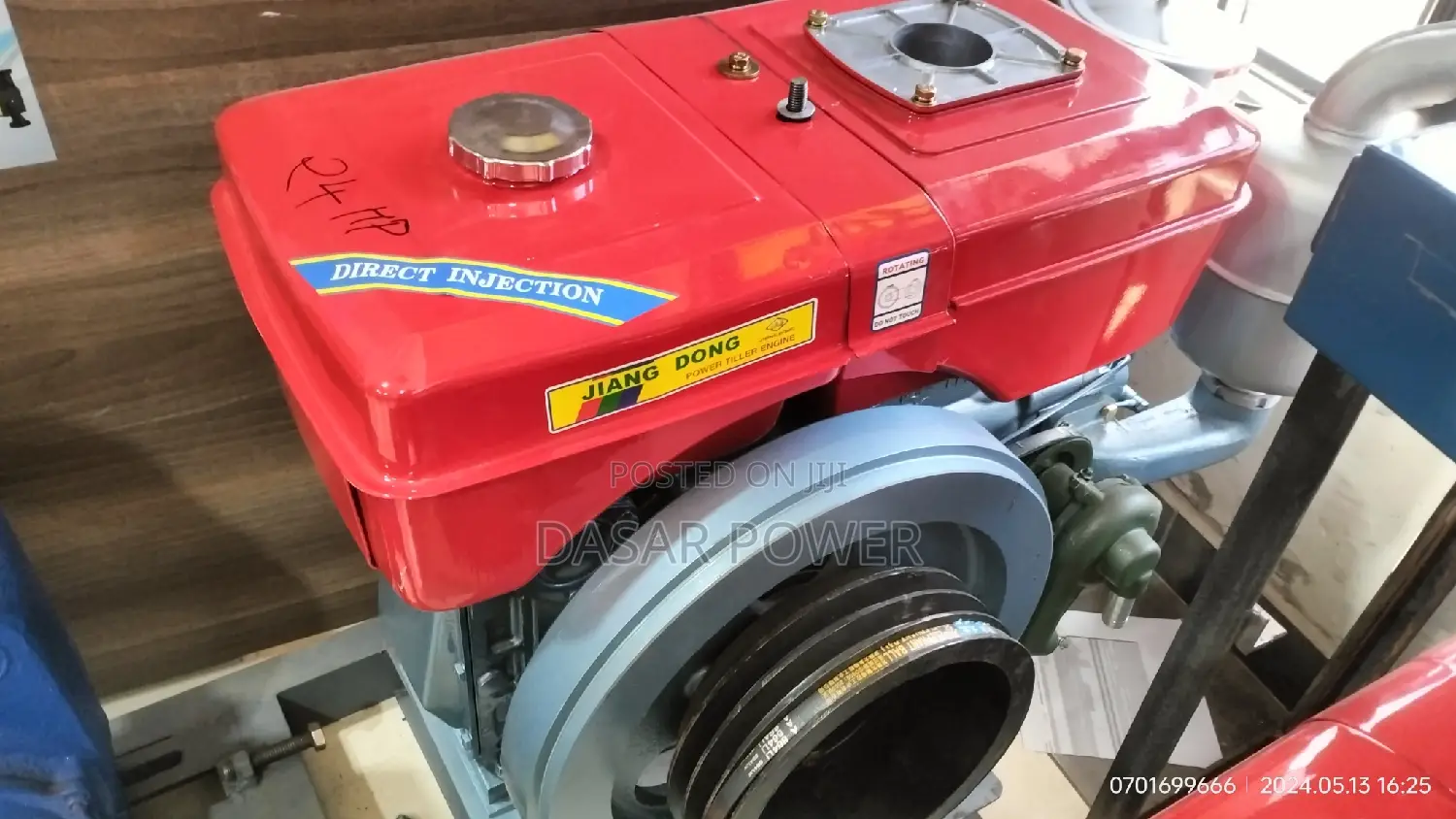 24hp Jiang Dong Water Pump.