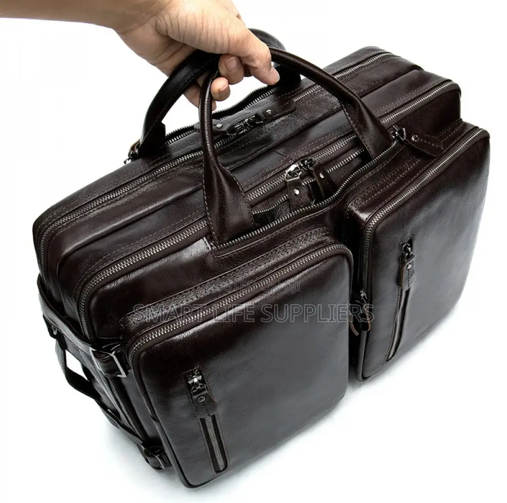 Shoulder Bag and Backpack Combo Leather Luggage and Travel B