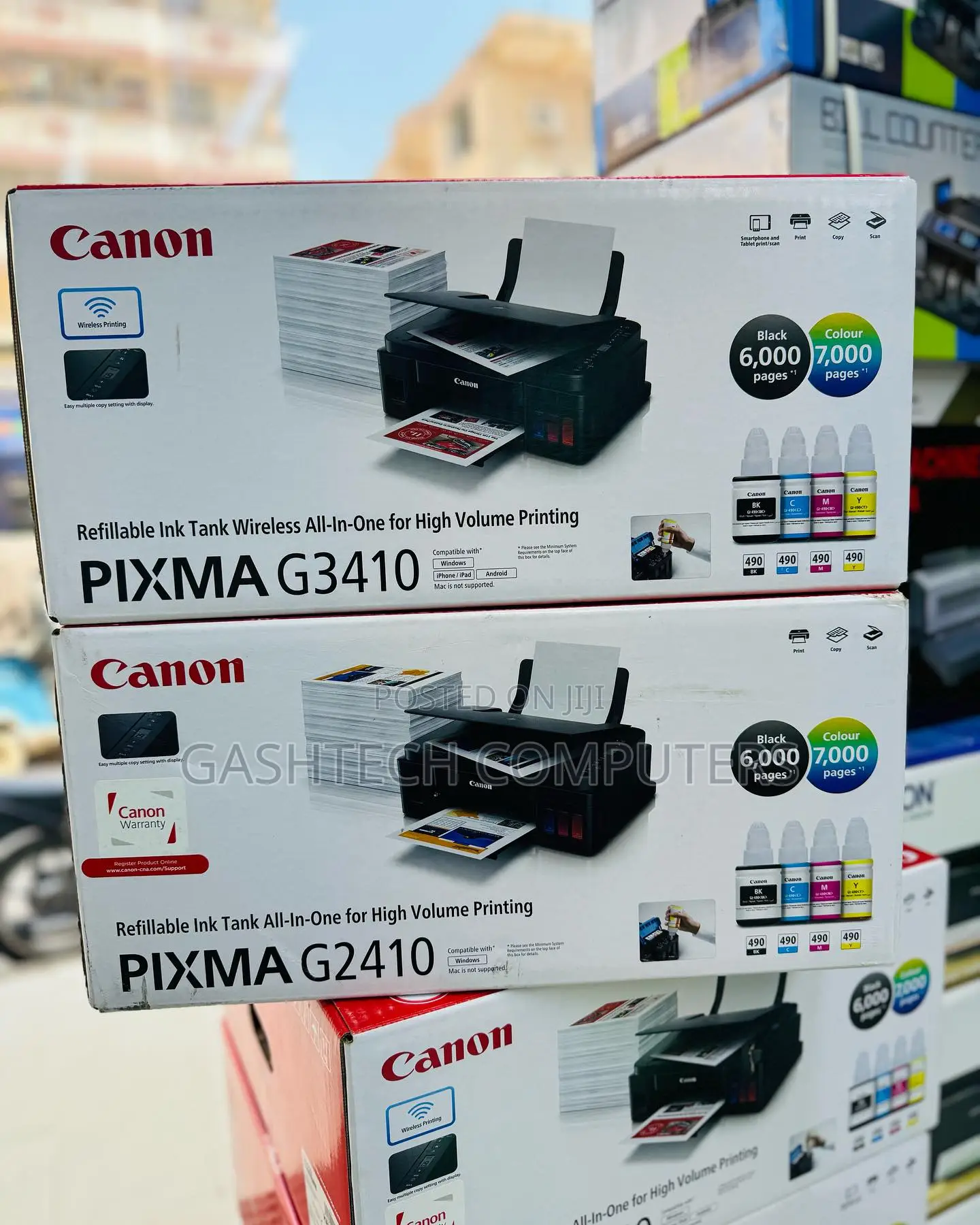 Canon Pixma G3410 3-in-1 Color Printer