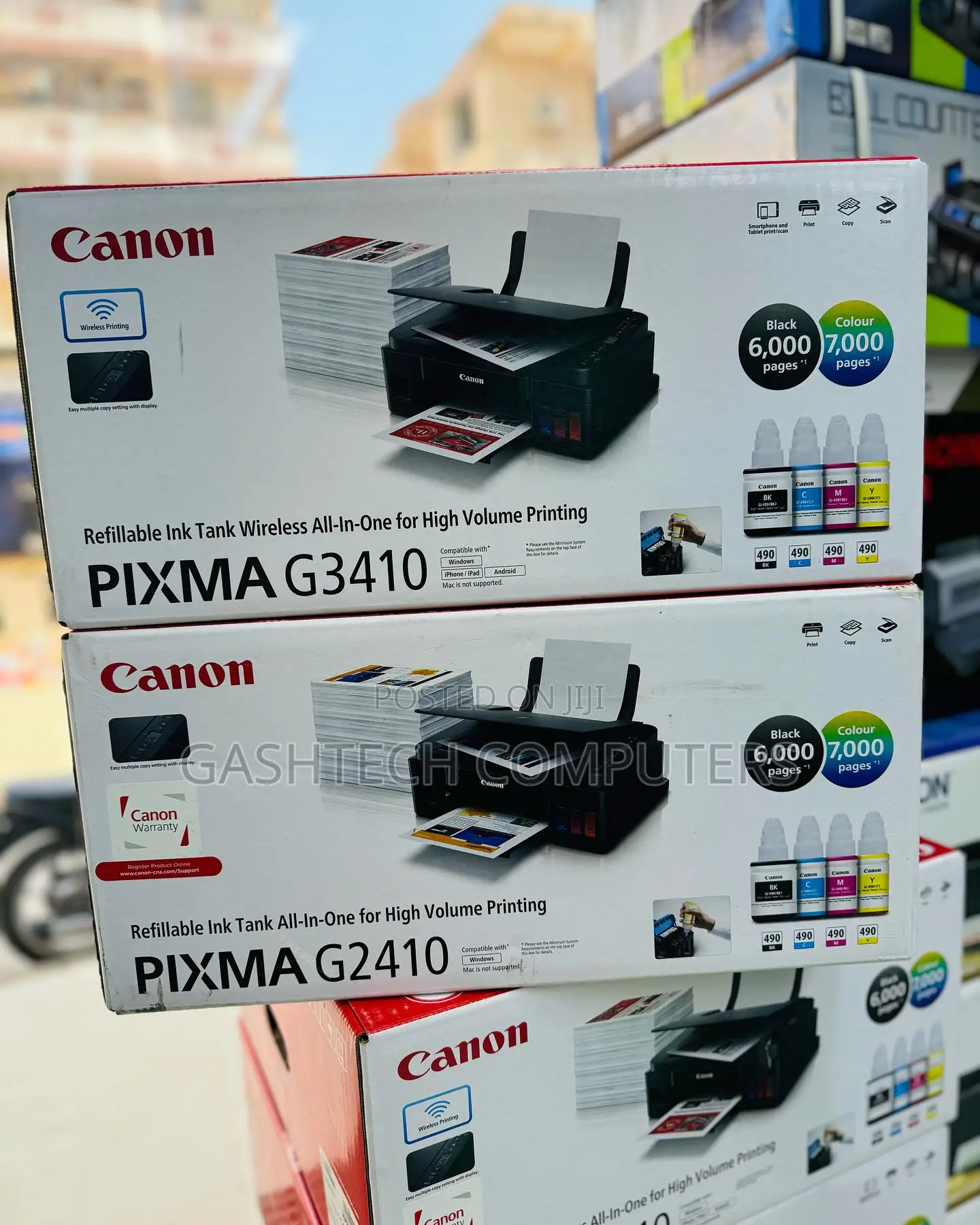 Canon Pixma G3410 3-in-1 Color Printer