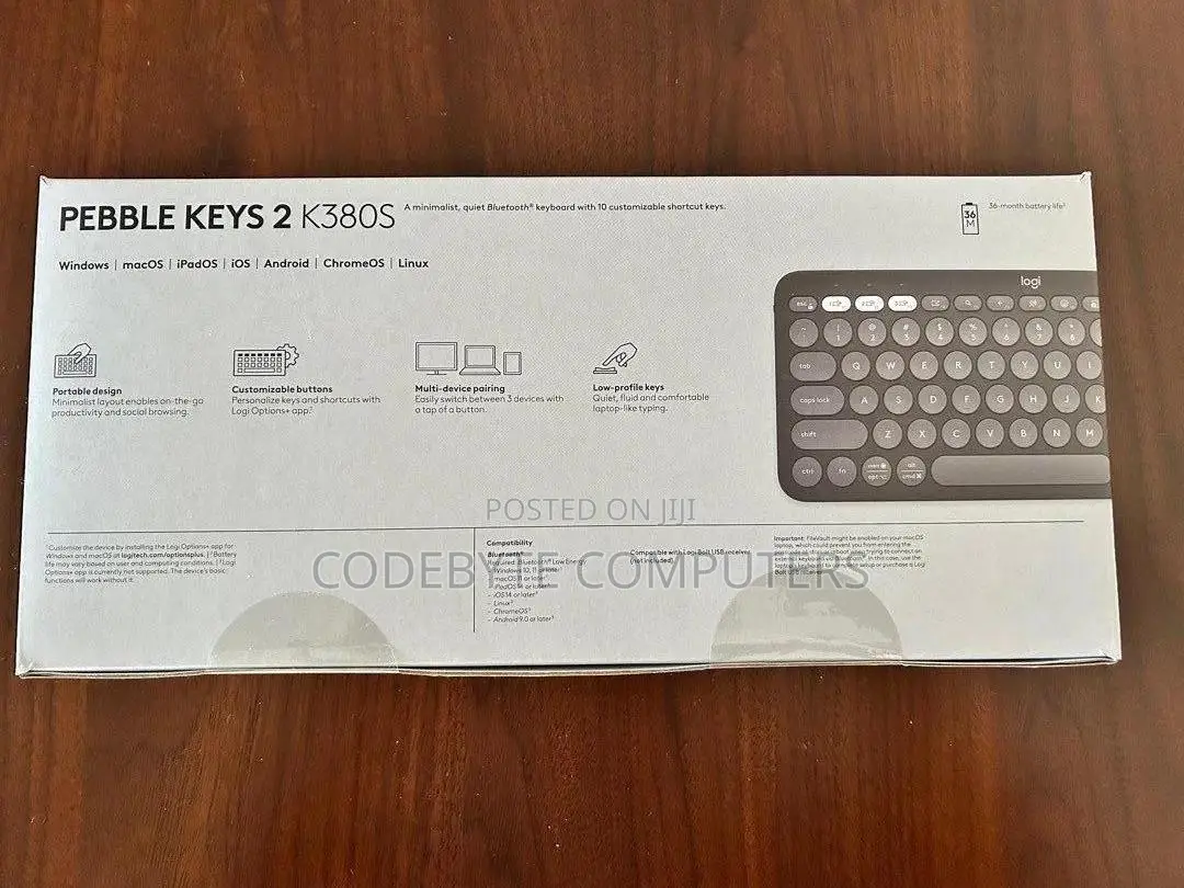 Logitech Pebble Keys2 K380S