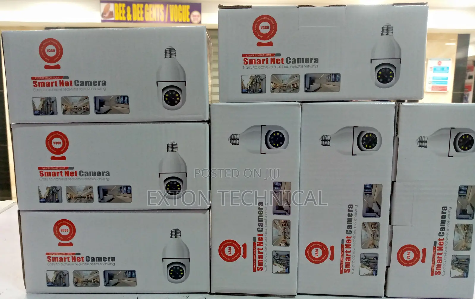 Generic 360 Degree V380 PTZ Bulb CCTV Camera