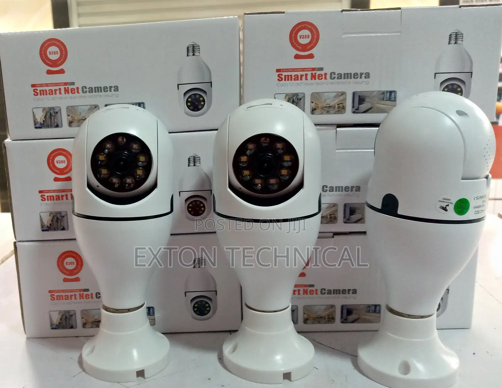 V380 Pro Light Bulb Camera 2mp Hd CCTV Camera