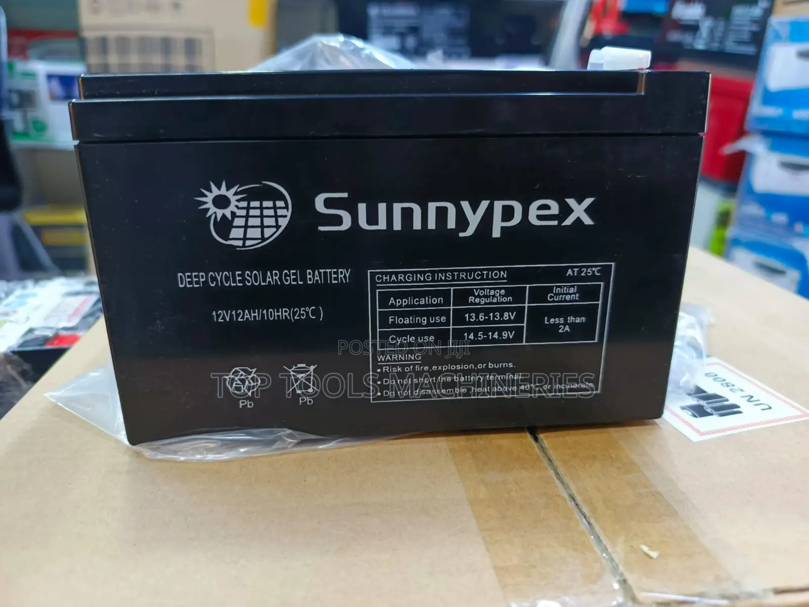 Sunnypex 12ah 12V Battery