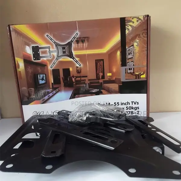 14-55 Inch TVS | Supports Up to 50kgs- Swivels TV Wall Mount
