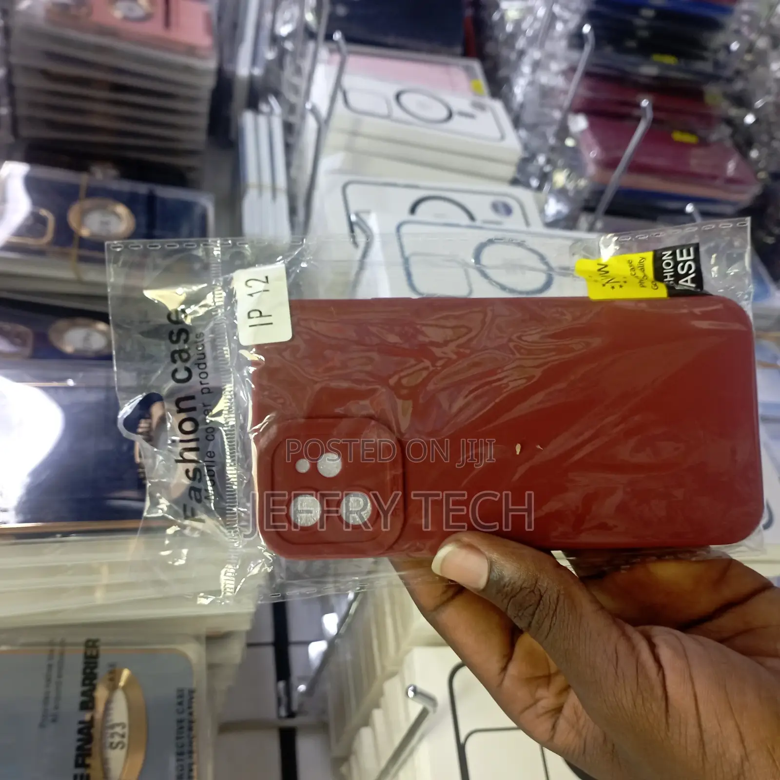 Wine Red Silicon Case for iPhone 12 / 12 Pro