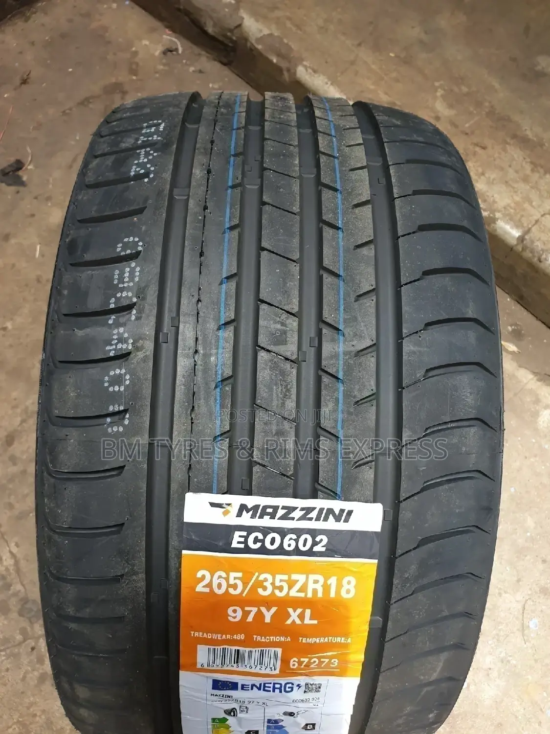 265 /35 R18 Mazzini