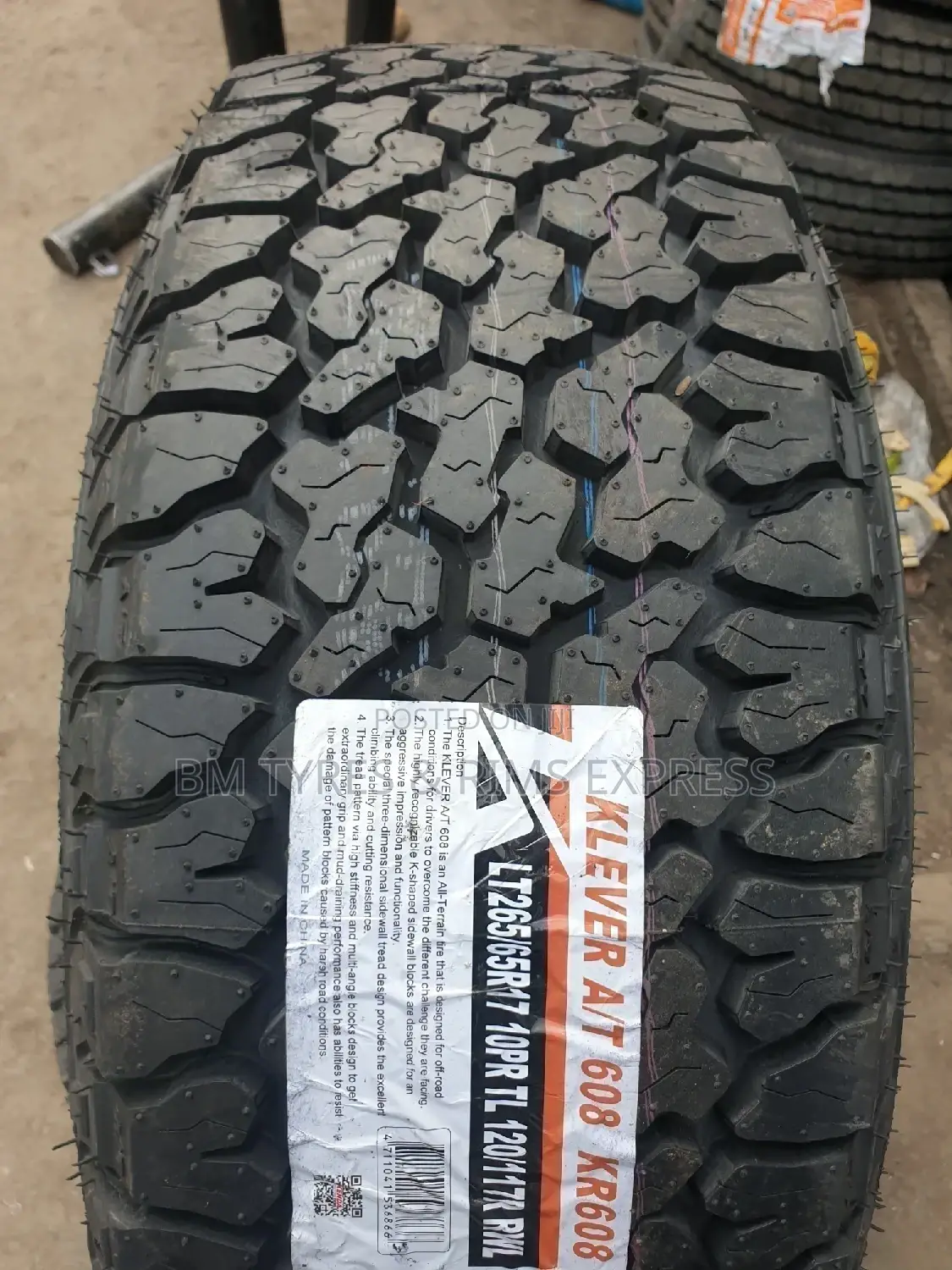 265 /65 R17 Kenda