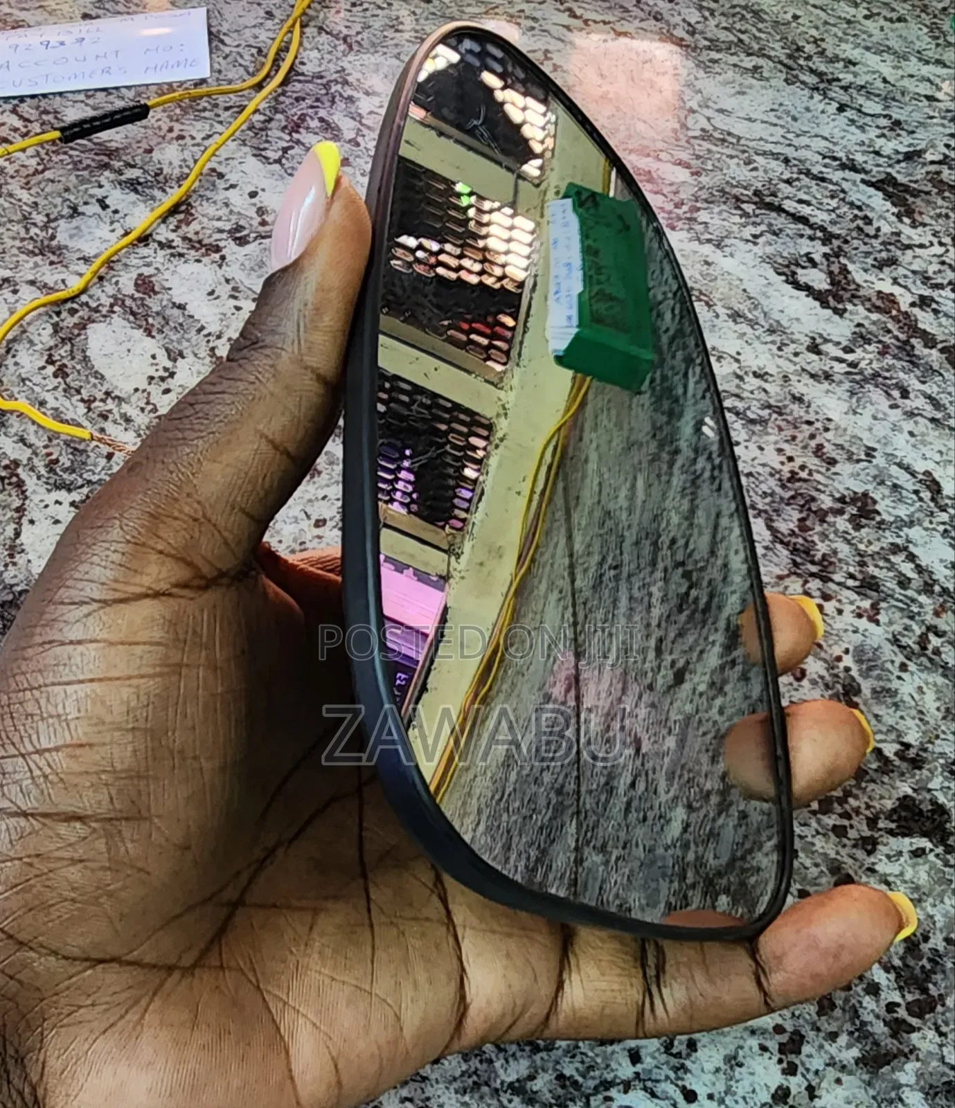 Ractis Side Mirror Lens/Glass