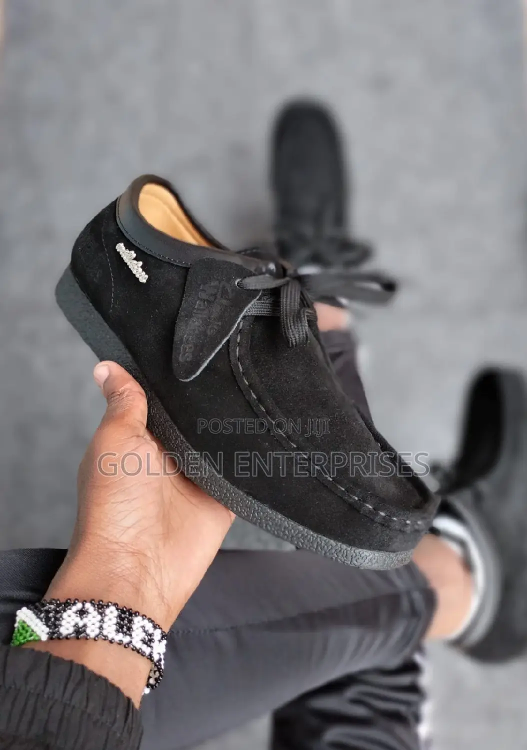 Quality Suede Leather Clarks Wallabees
Size 39-45