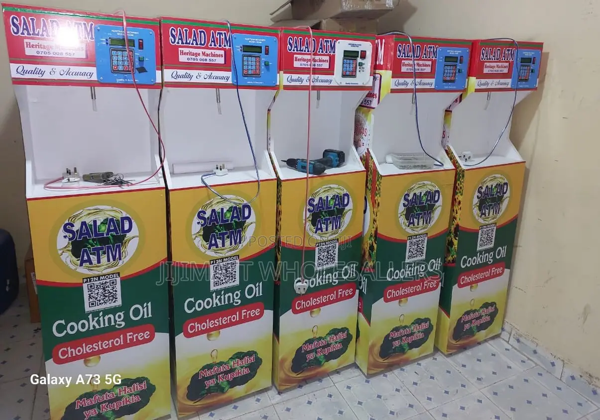 Salad ATM Cooking Oil ATM Quality Salad Dispenser