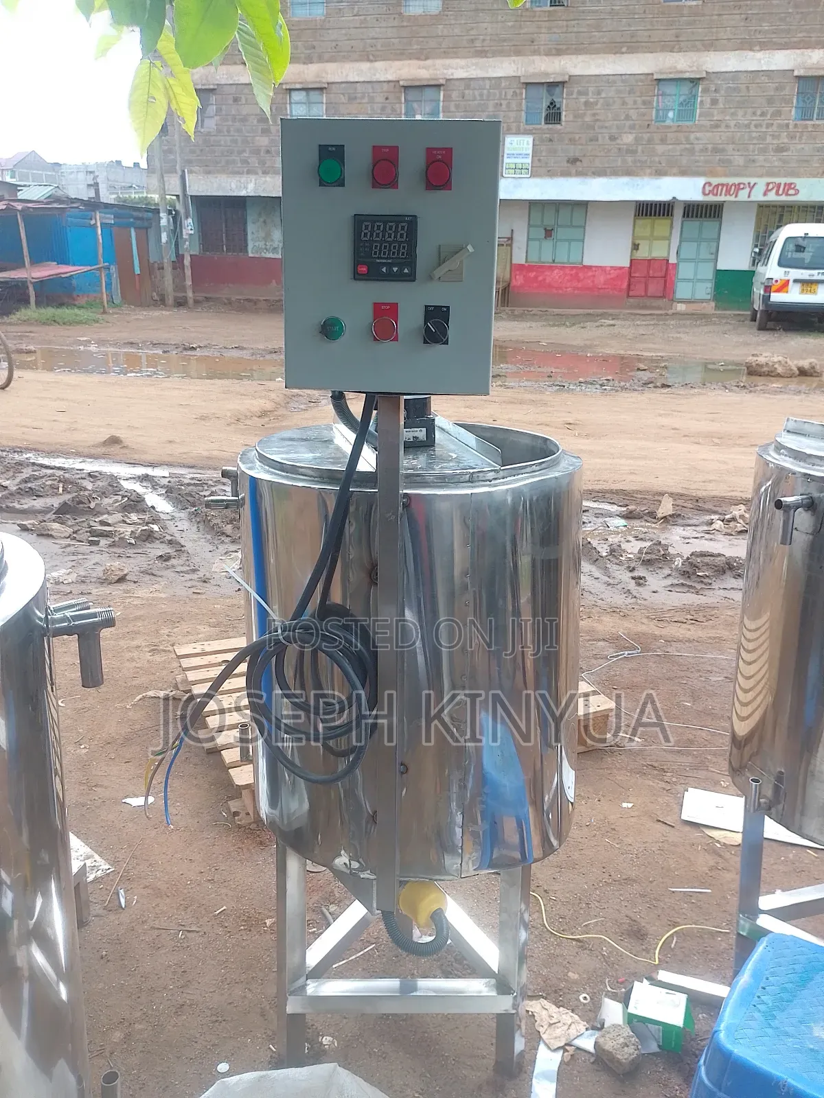 Milk Cooling Tank Pasteurizer
