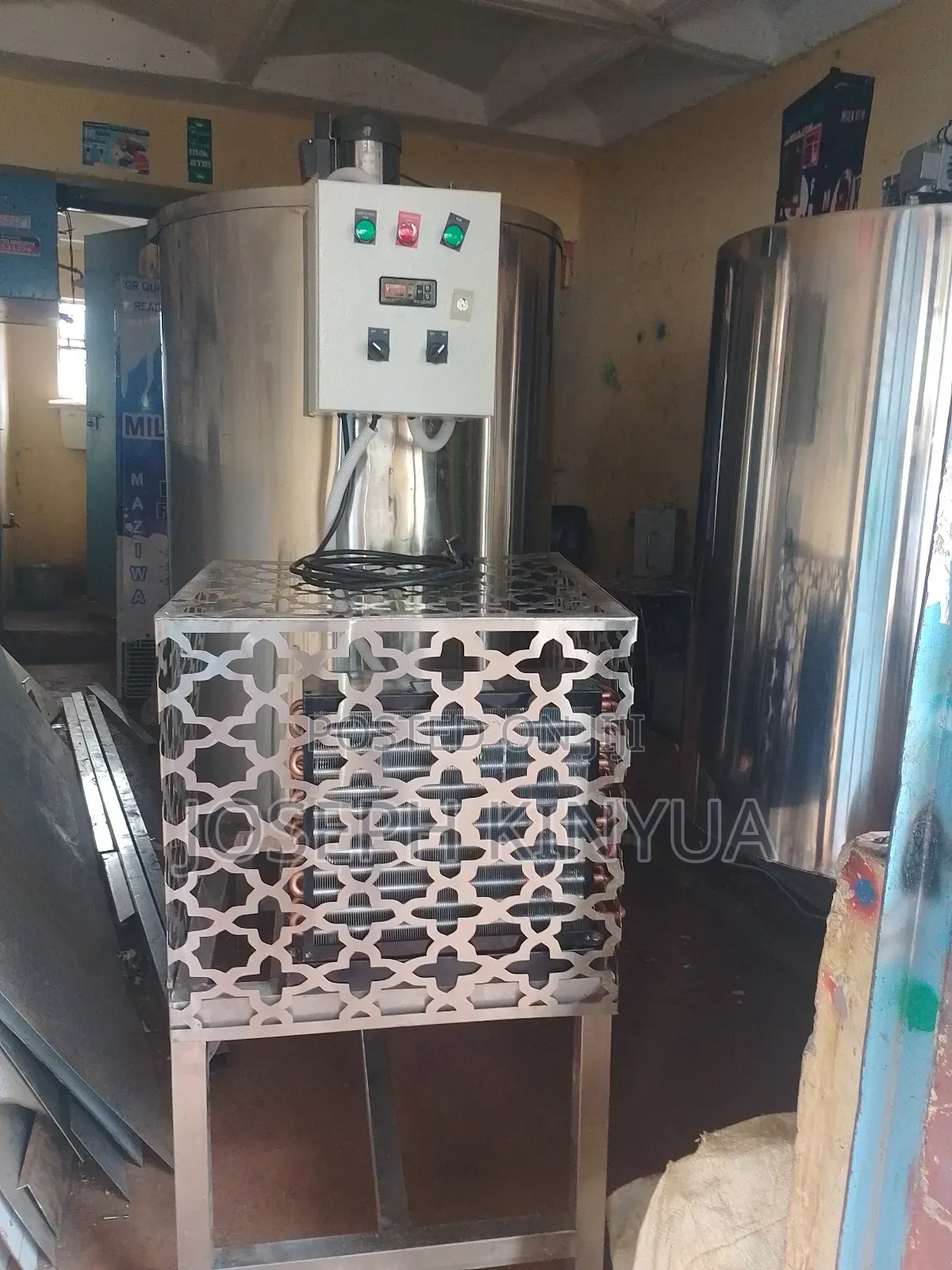 Milk Cooling Tank Pasteurizer