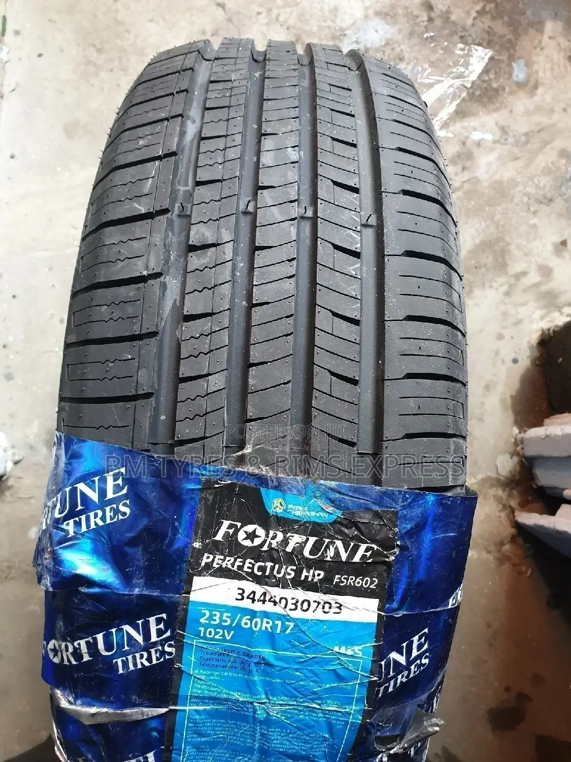 235 /60 R17 FORTUNE TYRES (Thailand)
